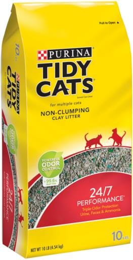 Tidy Cats Non Clumping 24/7 Performance MultiCat Long Lasting Odor Control Cat Litter