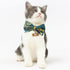Touchcat ® Safari Patterned Designer Cat Collar with Bow