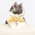 Touchcat ® Shepherd Patterned Designer Cat Collar with Bow