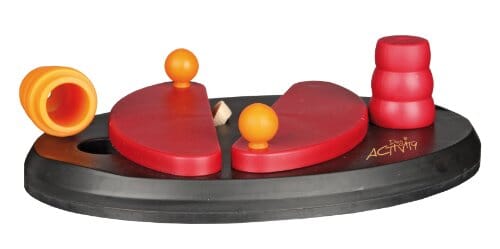 Trixie Pet Products Push-Away Level-2 Strategy Puzzle Feeding Interactive Dog Toy