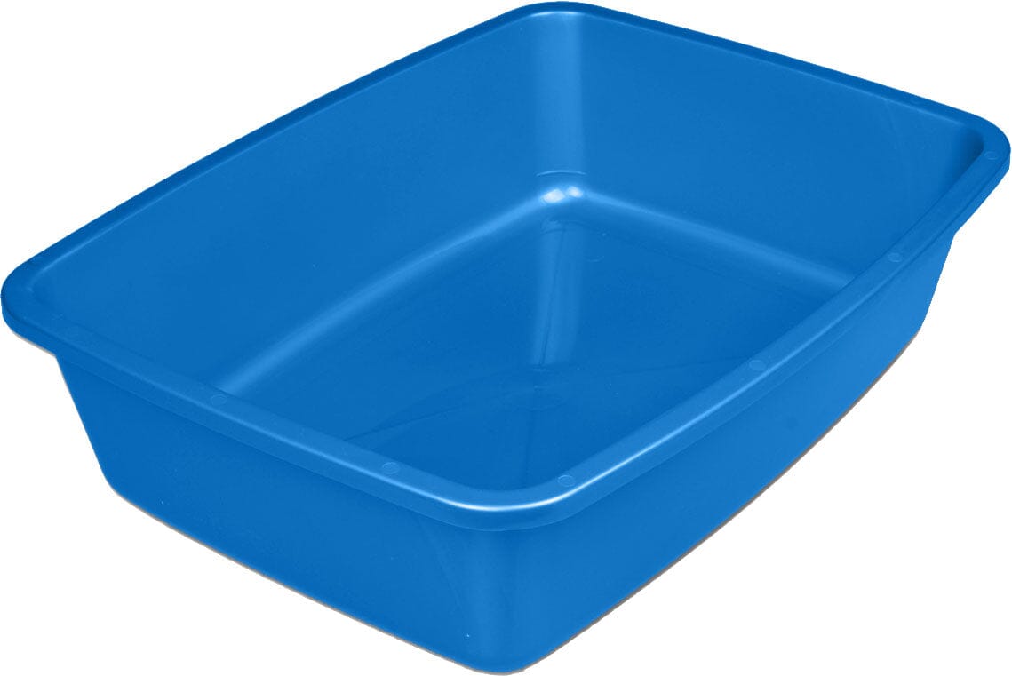 Van Ness Cat Litter Pan - Blue - Medium