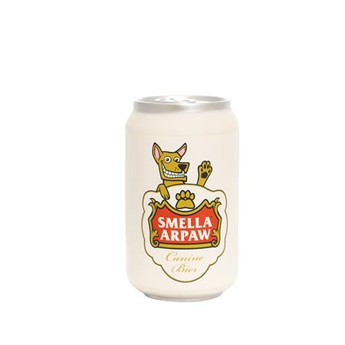 VIP Pet Products Silly Squeakers Smella Arpaw Beer Can Squeak and Chew Dog Toy
