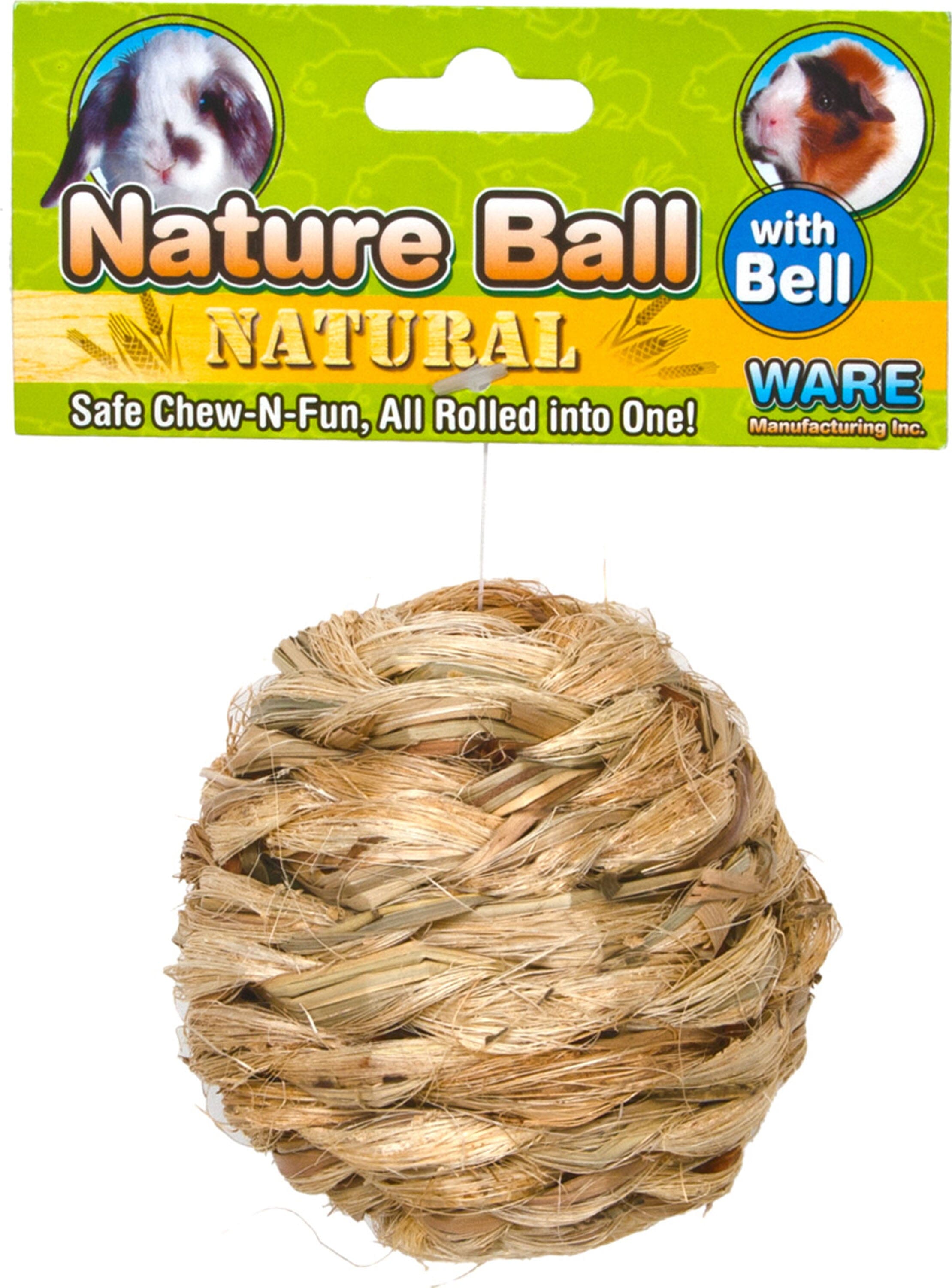 Ware Nature Ball Small Animal Toy - 3.75 X 3.75 X 3.75