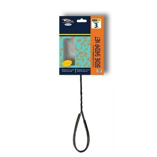 Weco Products Brine Shrimp Net Black, White - 3 in - Ultra-Fine