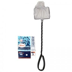 Weco Products Classic Coarse Mesh Net Standard Handle - Black - 3 in