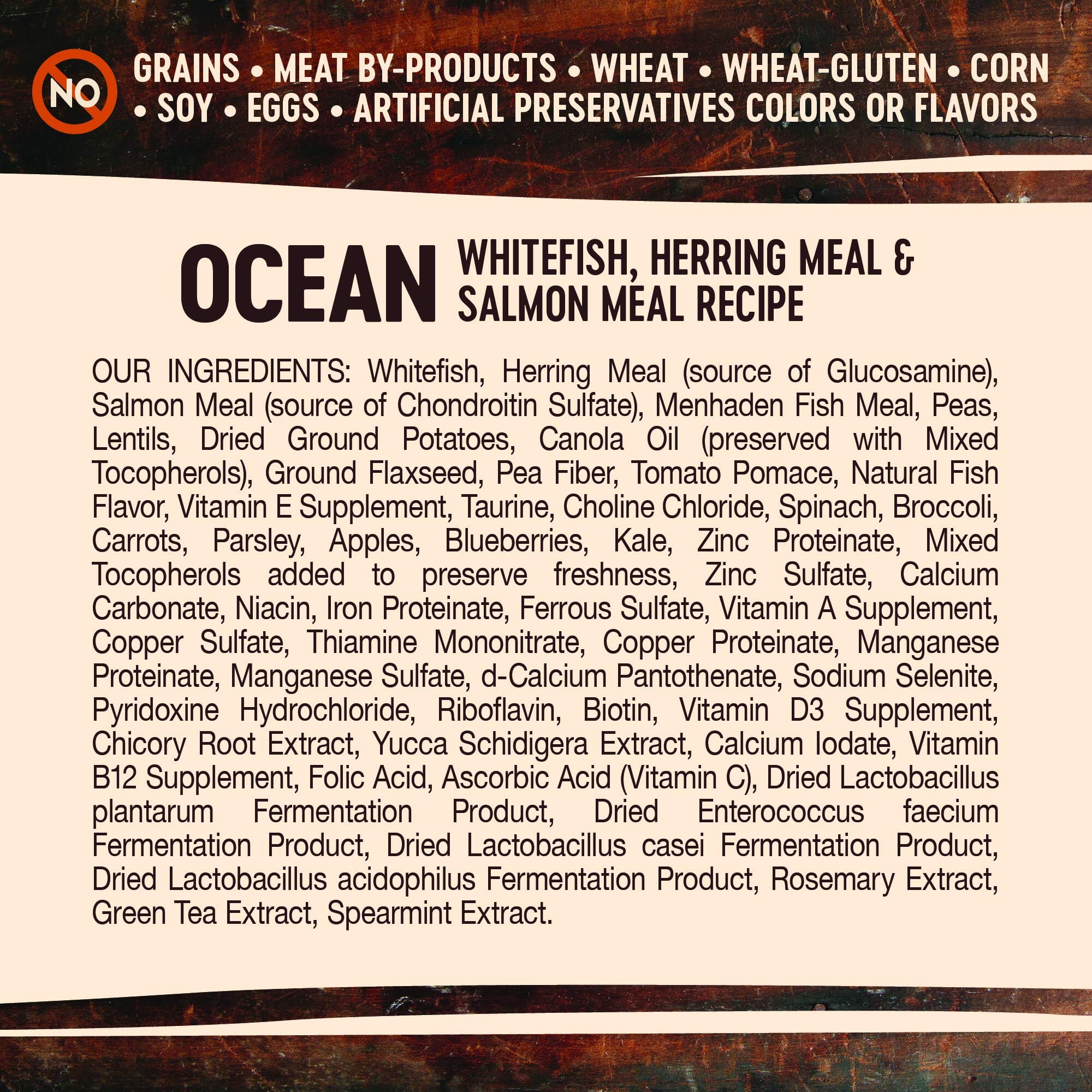 Wellness CORE Natural Grain Free Ocean Whitefish, Herring & Salmon Recipe Dry Dog Food