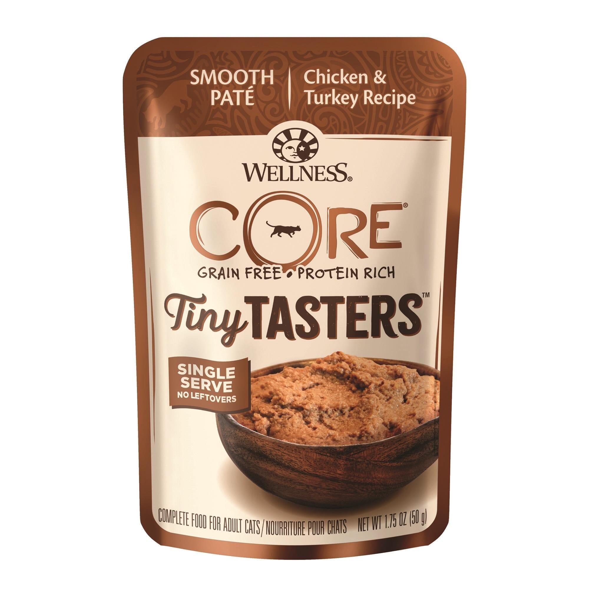 Wellness CORE Tiny Tasters Chicken & Turkey Pate Wet Cat Food