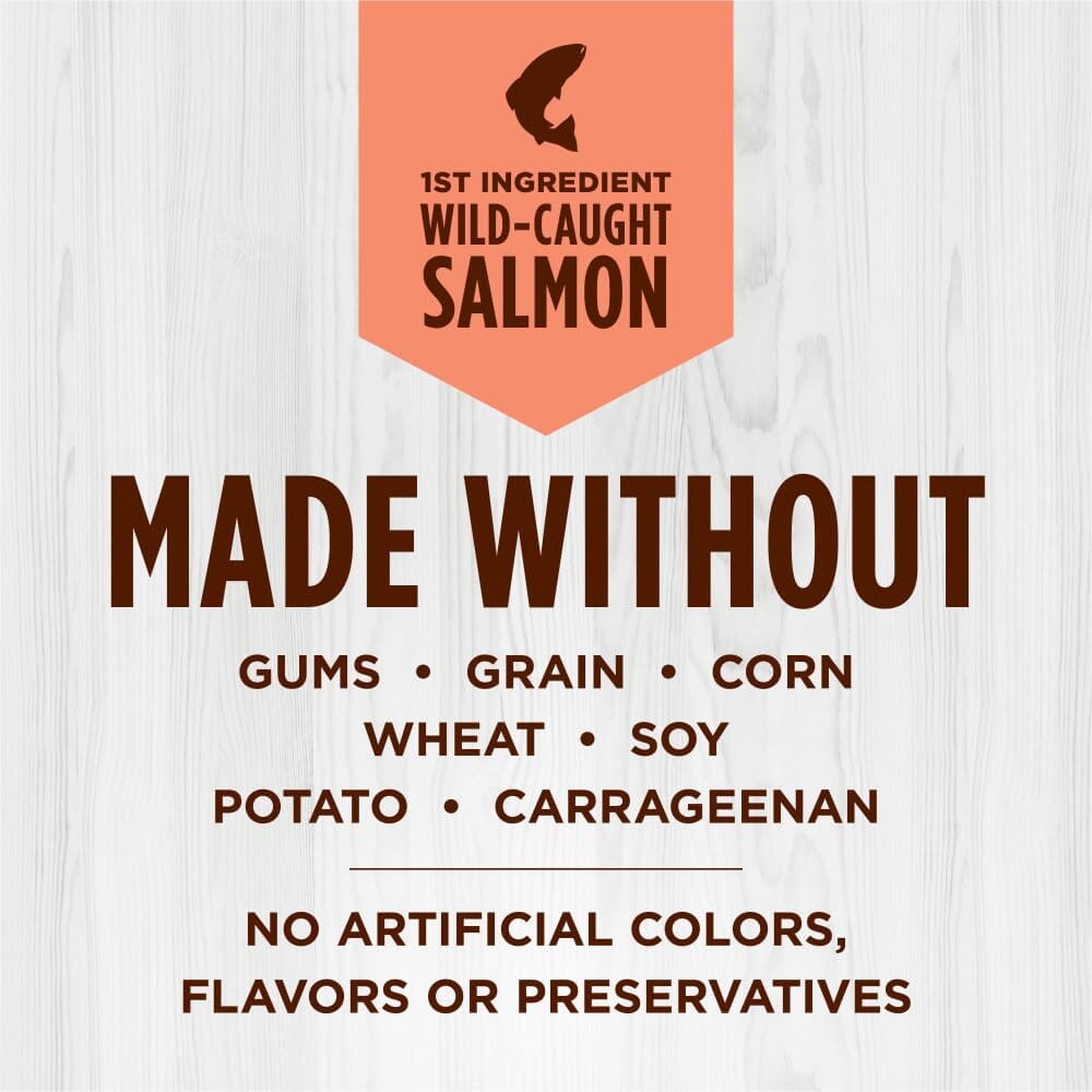 Wellness Grain Free Natural Sliced Salmon Entree Wet Canned Cat Food