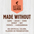 Wellness Grain Free Natural Sliced Salmon Entree Wet Canned Cat Food