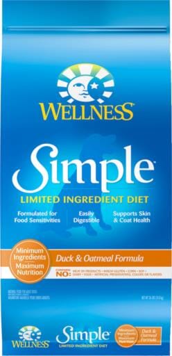 Wellness Simple Natural Limited Ingredient Diet Duck and Oatmeal Recipe Dry Dog Food