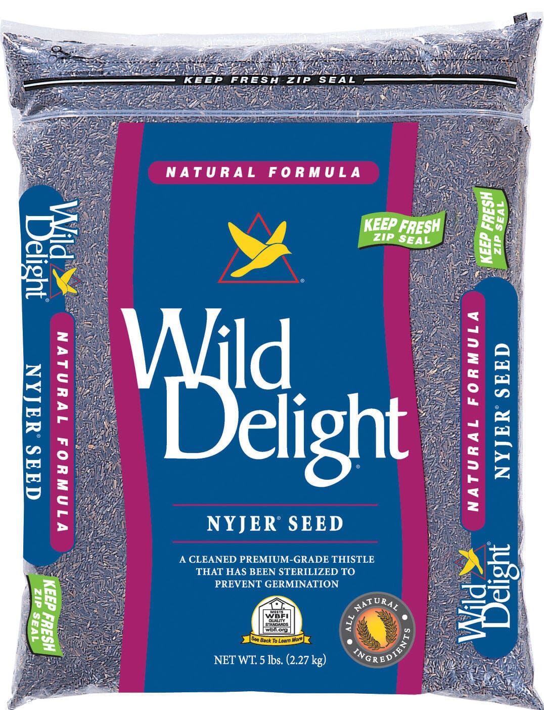 Wild Delight Nyjer Seed Wild Bird Food - 5 Lbs