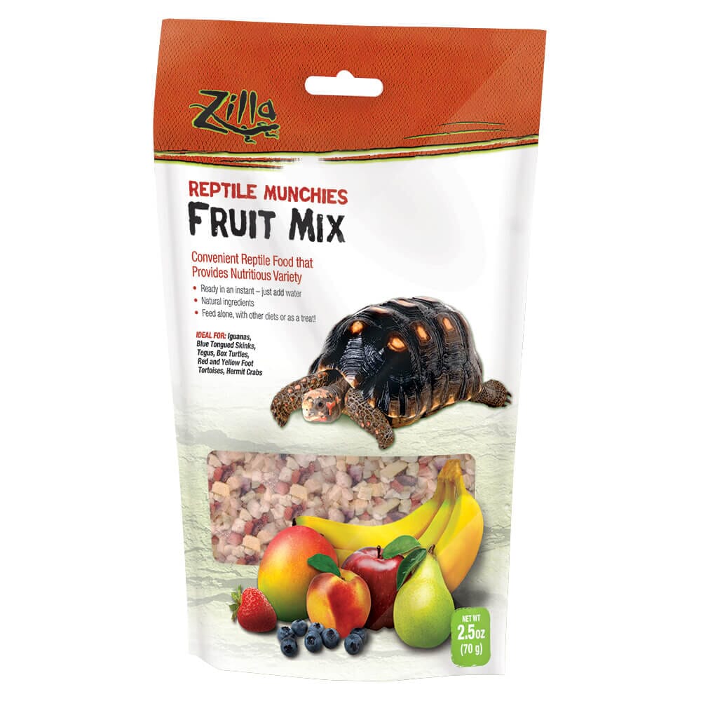 Zilla Reptile Munchies - Fruit Mix - 2.5 oz