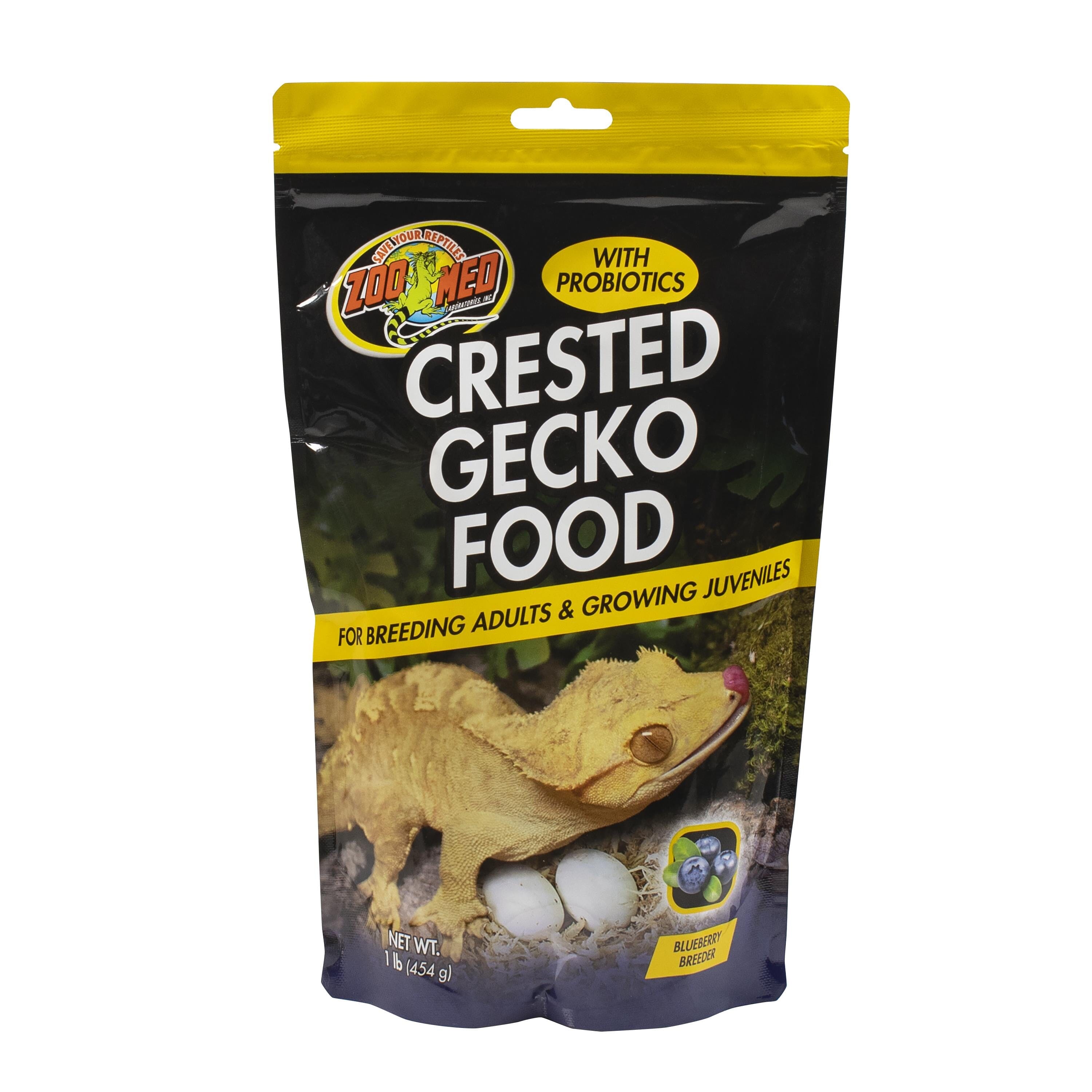 Zoo Med Laboratories Crested Gecko Freeze-Dried Reptile Food - Variety Pack - 1 Lb