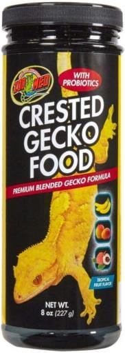 Zoo Med Laboratories Crested Gecko Premium Fruit Dry Food - 8 Oz