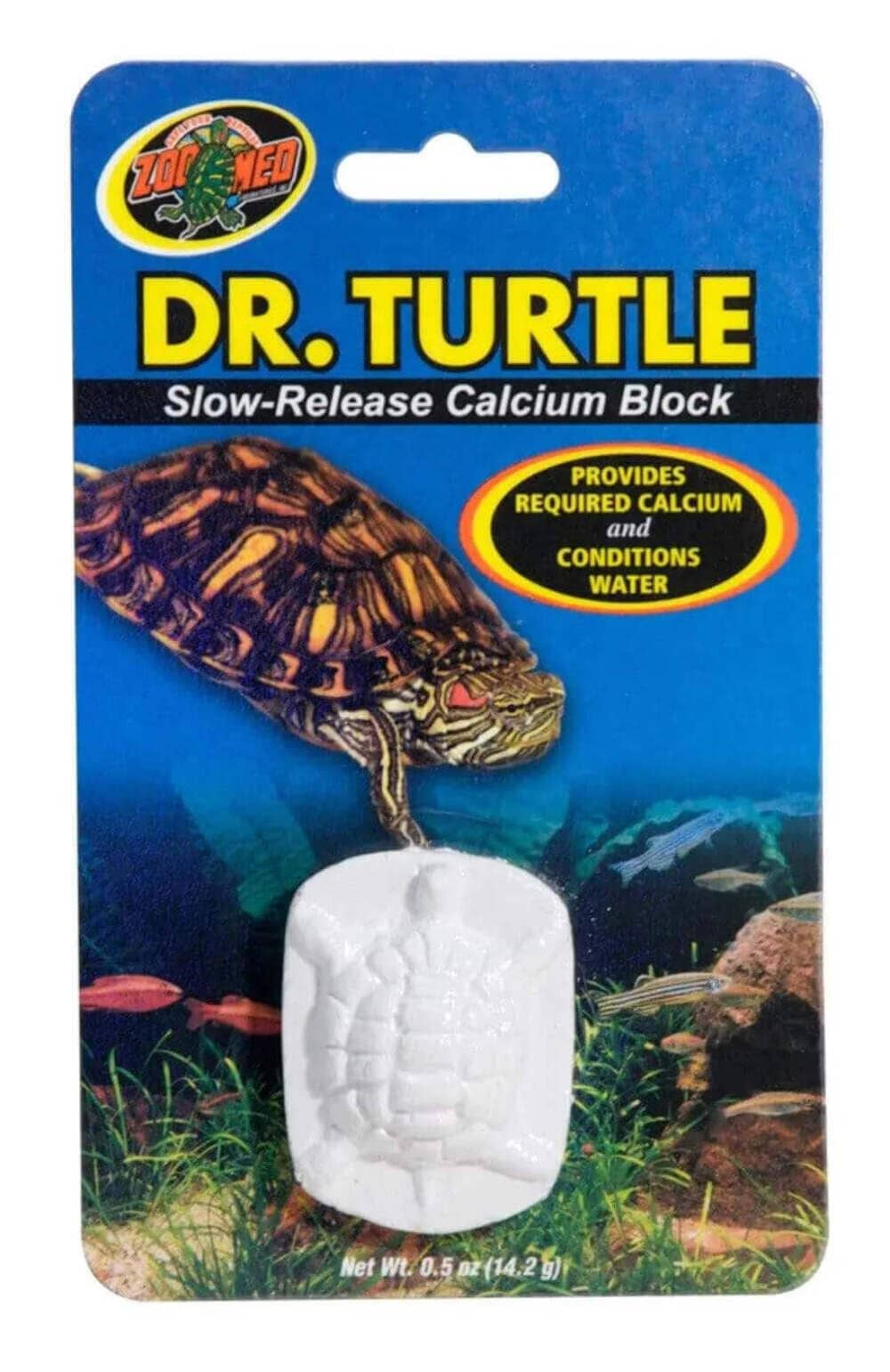 Zoo Med Laboratories Dr. Turtle® Slow-Release Calcium Block