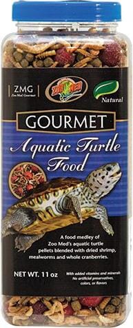 Zoo Med Laboratories Gourmet Aquatic Turtle Food - 12 Oz