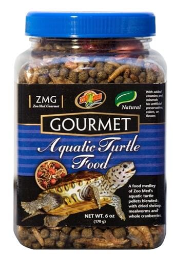 Zoo Med Laboratories Gourmet Aquatic Turtle Food - 6 Oz