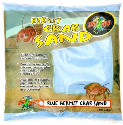 Zoo Med Laboratories Hermit Crab Sand - Blue - 2 Lbs