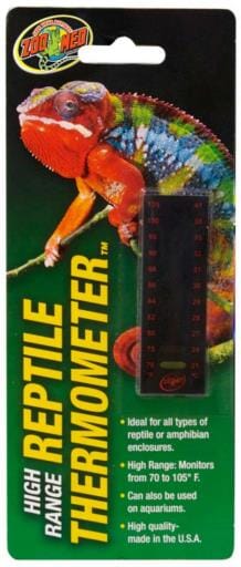 Zoo Med Laboratories High Range Reptile Thermometer