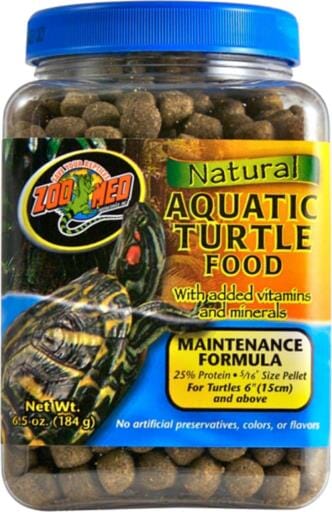 Zoo Med Laboratories Maintenance Formula Natural Aquatic Turtle Food - 6.5 Oz
