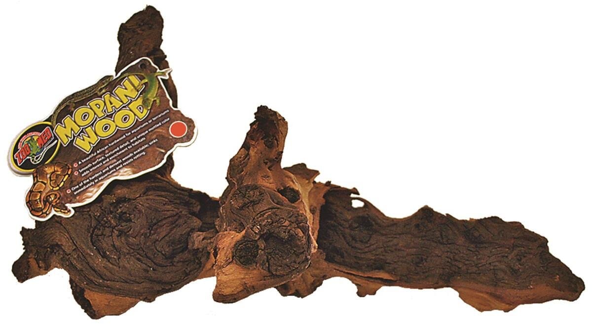 Zoo Med Laboratories Natural African Mopani Wood Terrarium and Aquarium Décor - 16-18" Inches