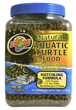 Zoo Med Laboratories Natural Aquatic Turtle Food Hatchling Formula - 7.5 Oz