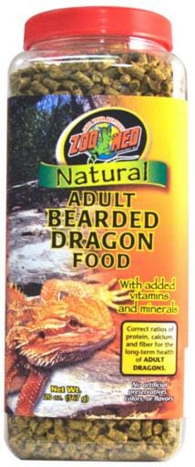 Zoo Med Laboratories Natural Bearded Dragon Adult Dry Food - 20 Oz