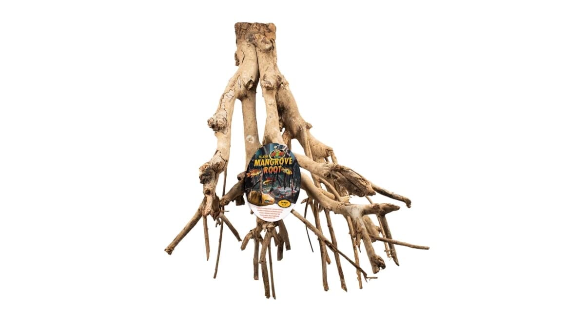 Zoo Med Laboratories Naturally Harvested Talawa Mangrove Root Aquarium Décor - Large - 20" Inches