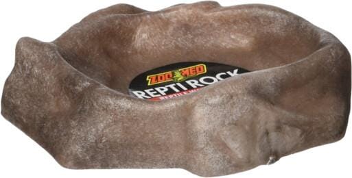 Zoo Med Laboratories Repti Rock Reptile Food and Water Dish - Extra Small