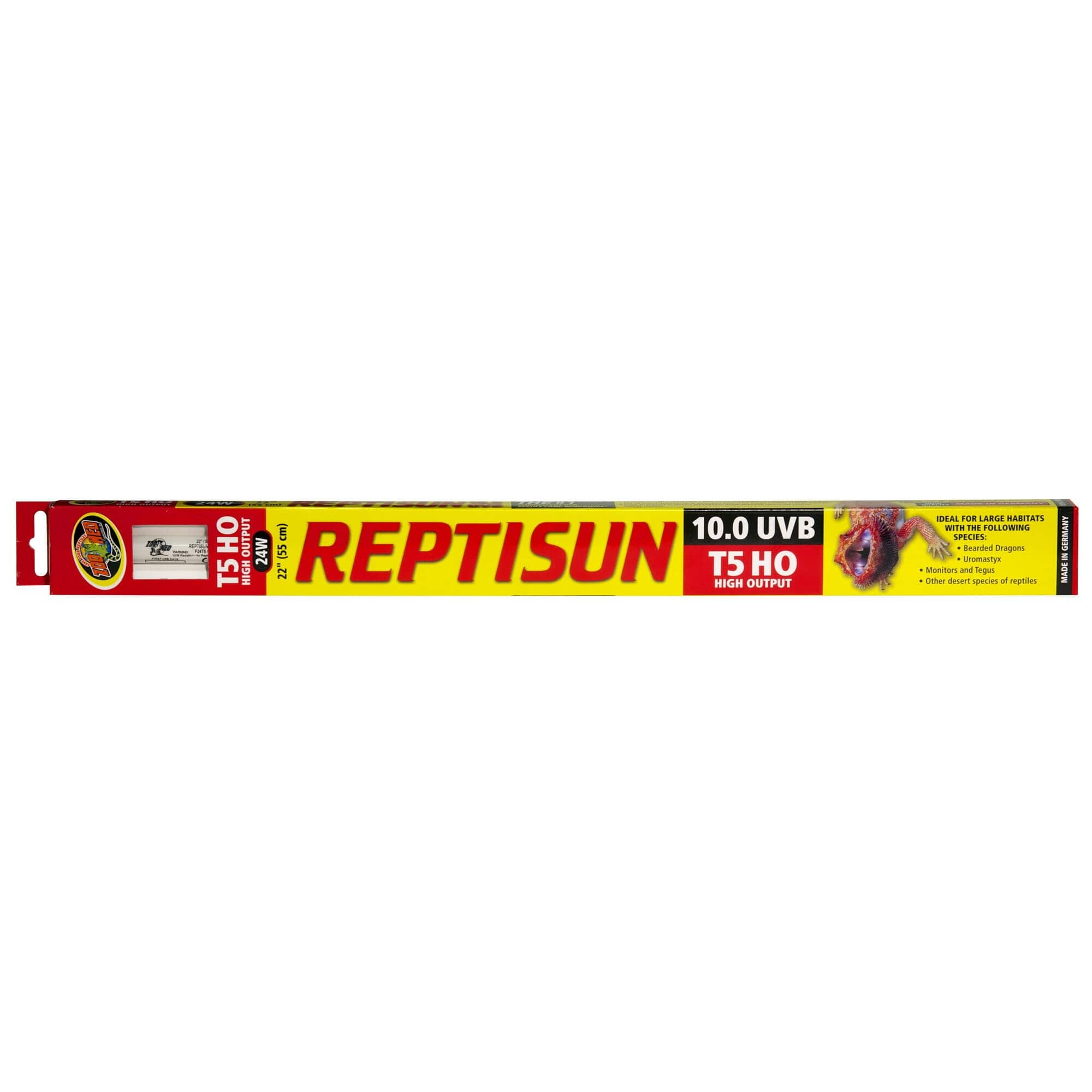 Zoo Med Laboratories Reptisun® 24 Watt T5 High Output 10.0 UVB Lamp - 22 Inch
