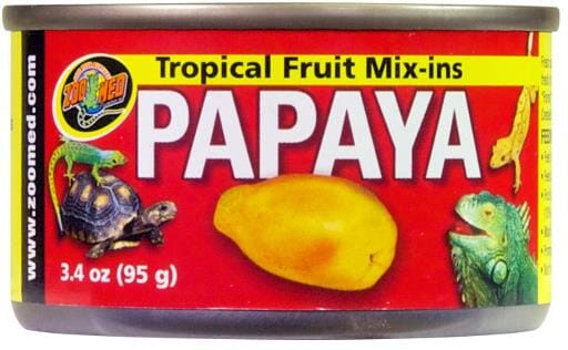 Zoo Med Laboratories Tropical Fruit Papaya Mix-ins - 4 Oz