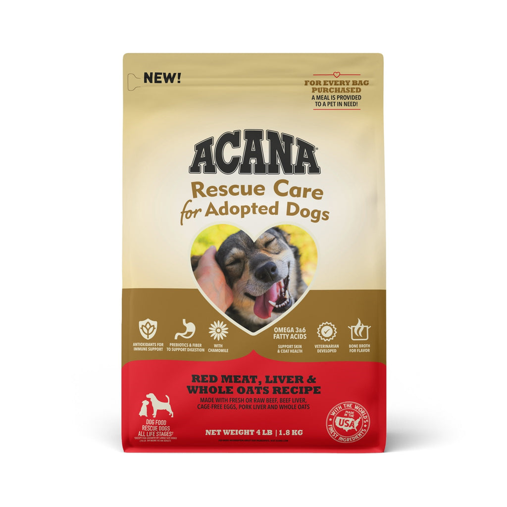 Acana 'Kentucky Dogstar Chicken' Rescue Care for Adopted Dogs Red Meat & Oats Premium D...