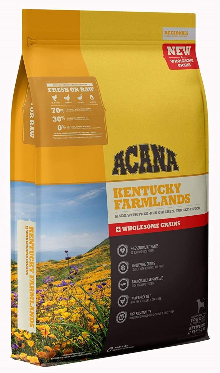 Acana 'Kentucky Dogstar Chicken' Wholesome Grains Kentucky Farmlands Dry Dog Food - 11.5 lb Bag