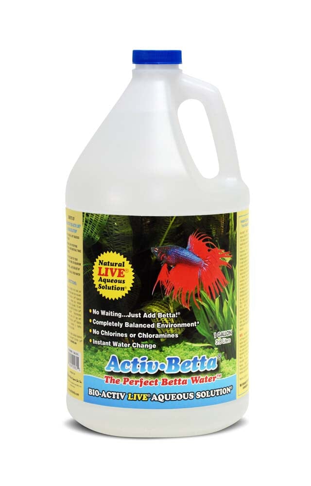 Activ-Betta Bio-Activ Live Aqueous Solution Betta Water Conditioner - 1 gal