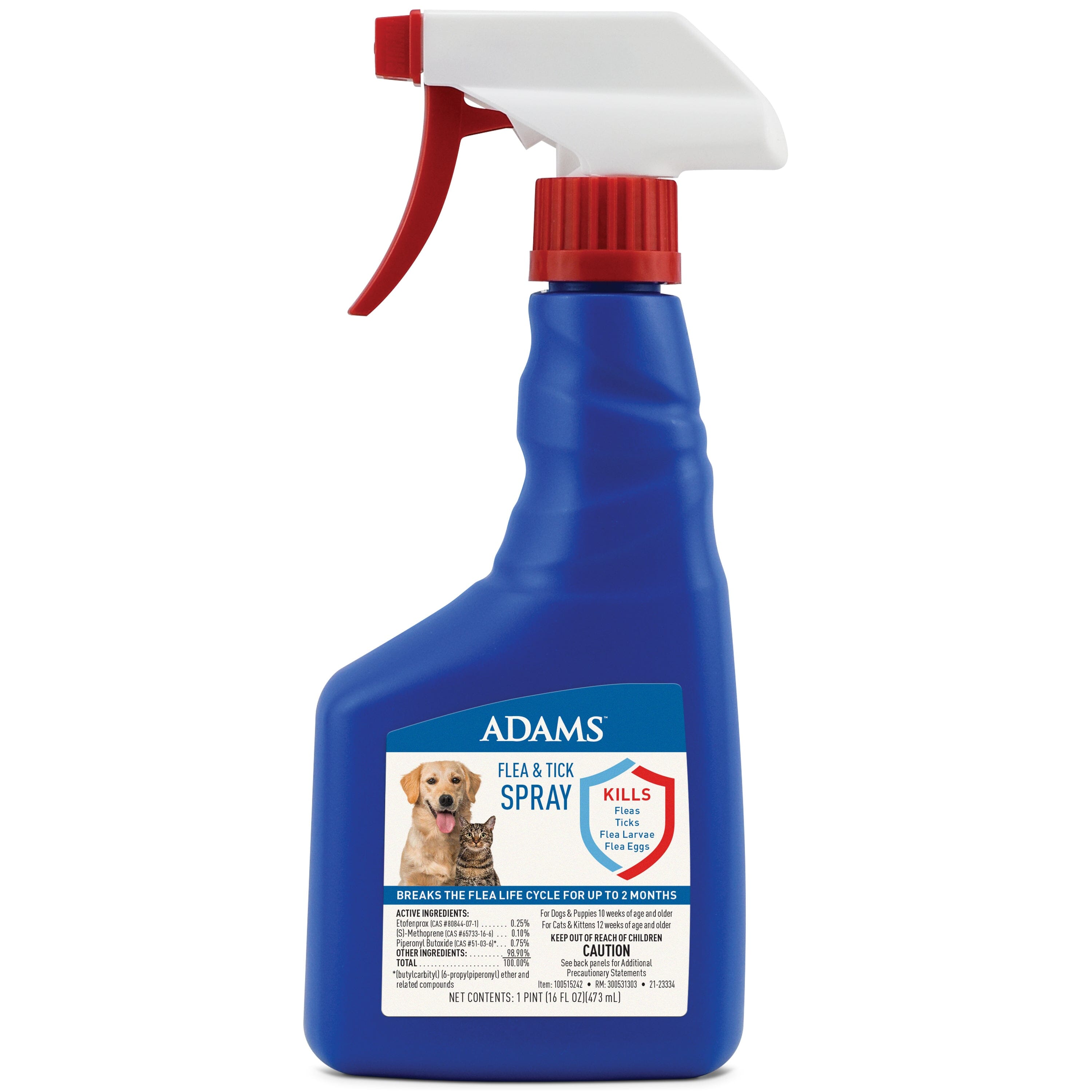 Adams Flea & Tick Spray - 16 Oz