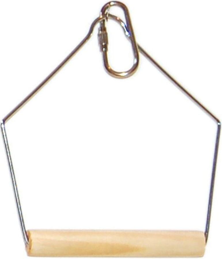 A&E Cage Company Happy Beaks Economy Bird Swing - 3 X 4 In