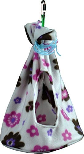 A&E Cage Company Happy Beaks Fleece Teepee Bird Nesting Materials - Large