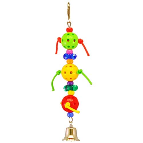 A&E Cage Happy Beaks Tres Huevos Bird Toy - 9 X 3 X 1 In