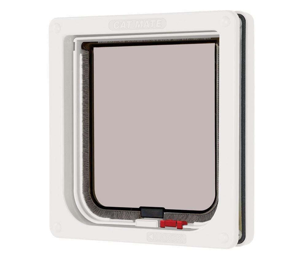 Ani Mate Lockable Cat Flap - White