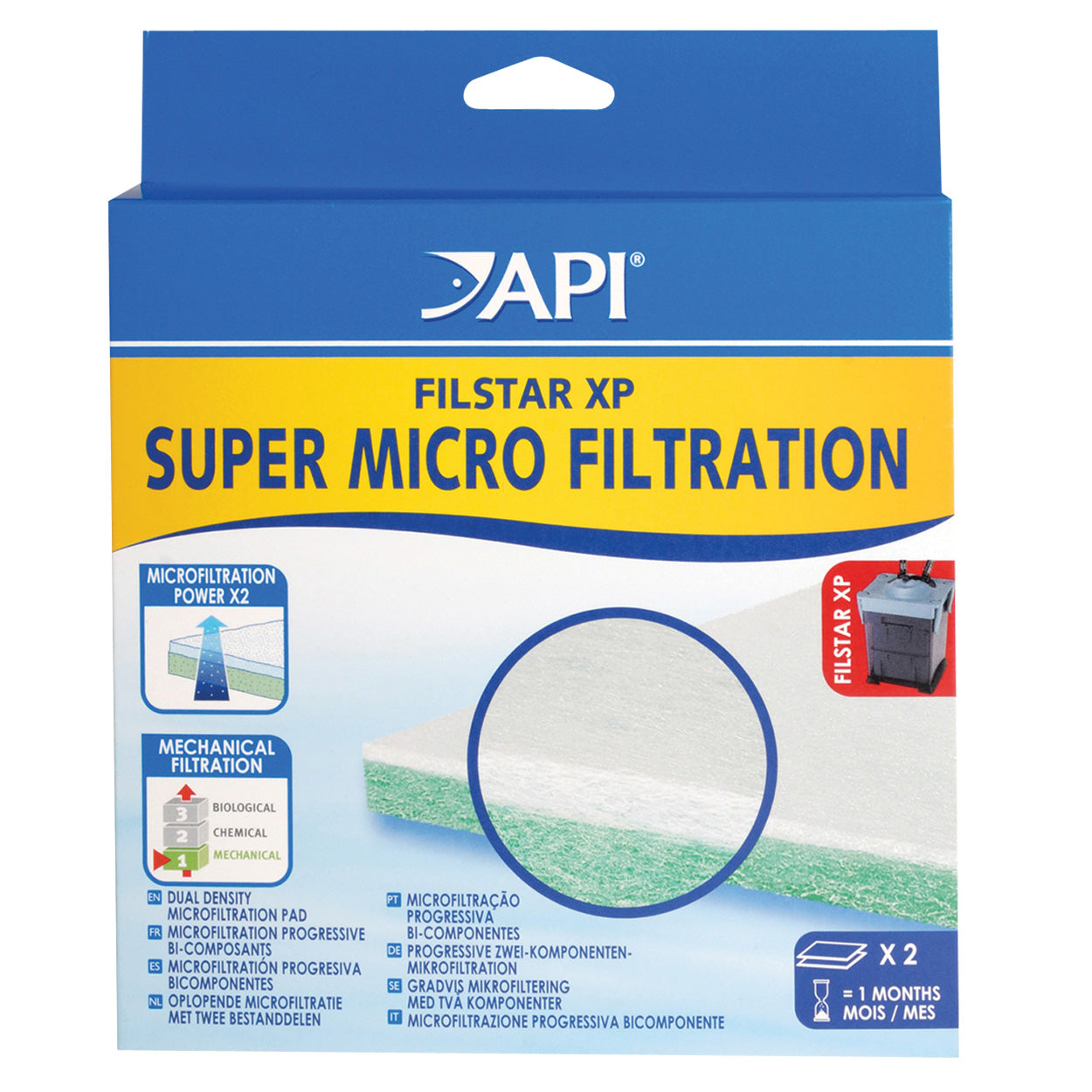 API Filstar XP Super Micro Filtration Pads - 2 pk