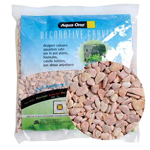 Aqua One Decorative Gravel - Red Hot - 500 g