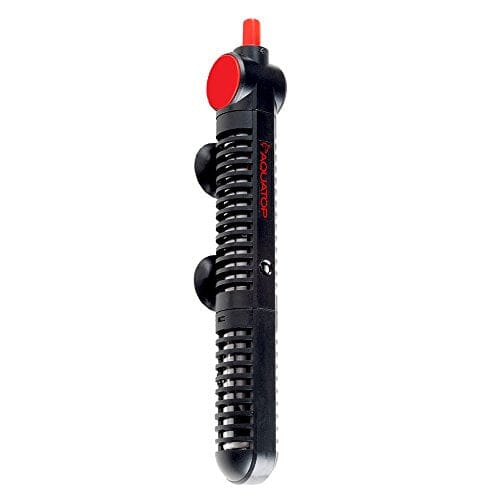 Aquatop Premier Glass Heater with Protective Guard Submersible Fish Tank Heater - 200 Watt
