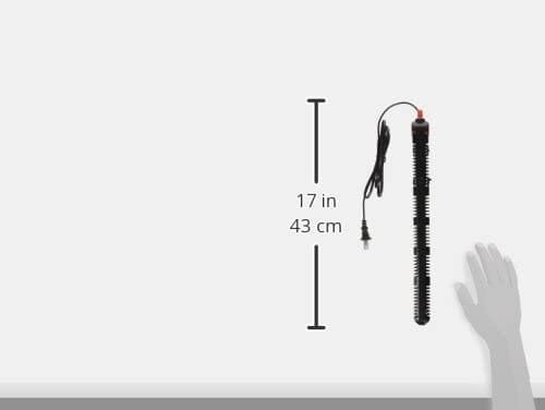 Aquatop Premier Glass Heater with Protective Guard Submersible Fish Tank Heater - 300 Watt