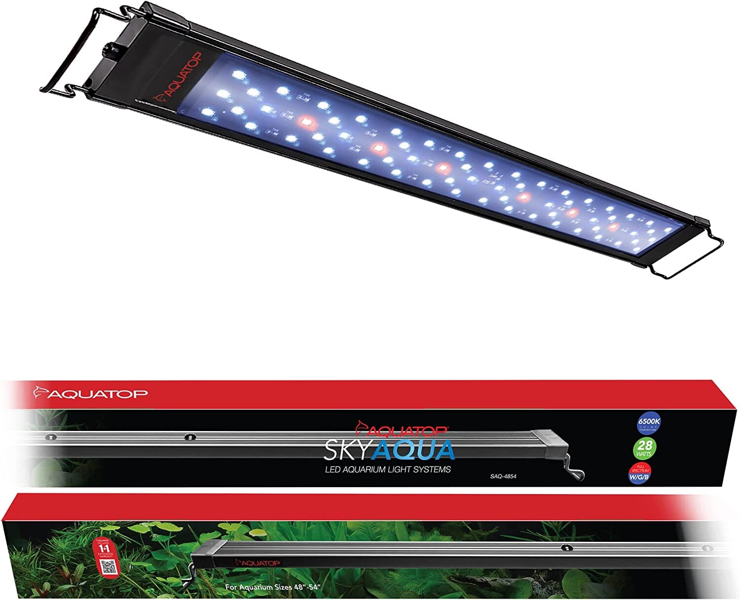 Aquatop Skyaqua Ultrabright Light System Aquarium LED Light Fixture - 48 - 54 In