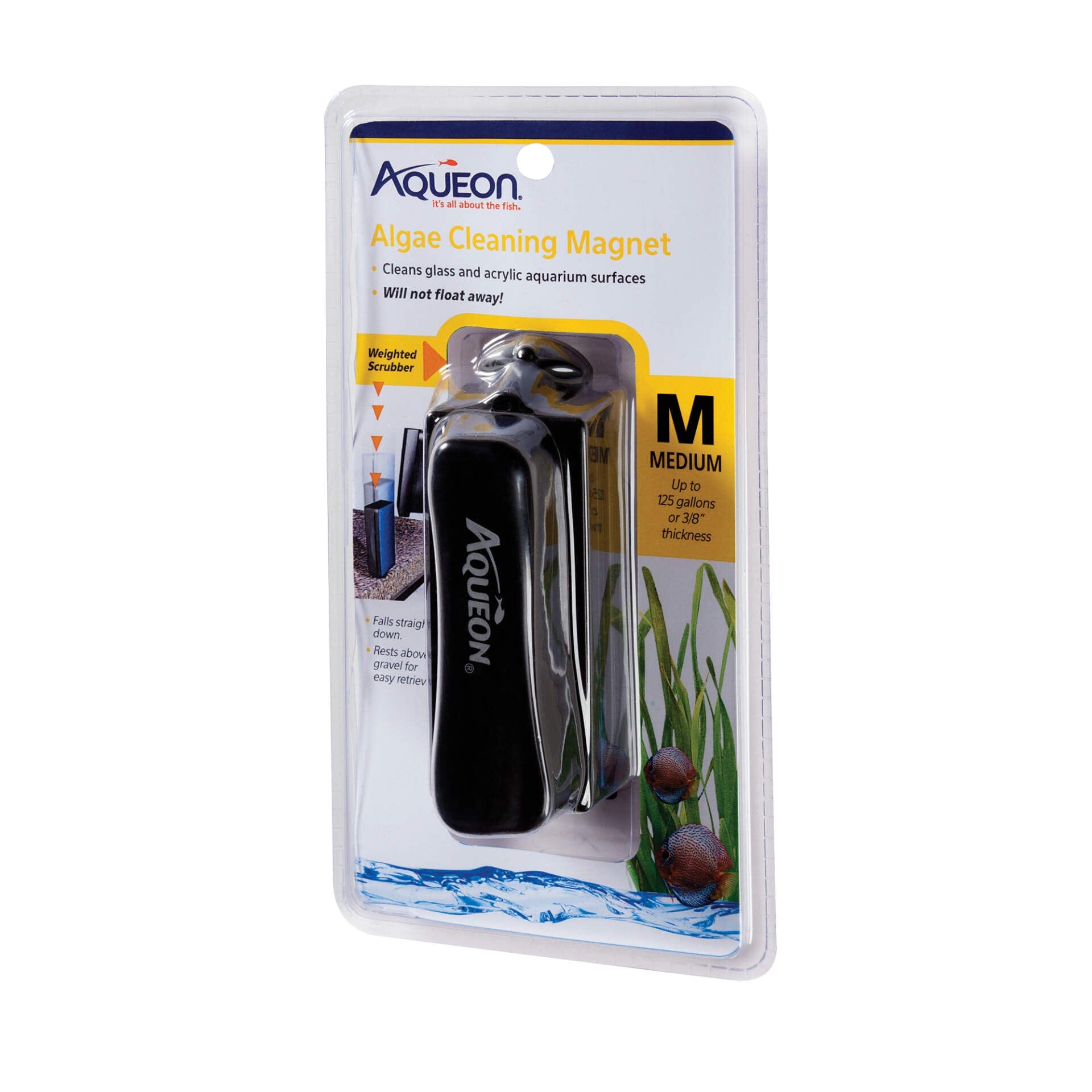 Aqueon Aquarium Algae Cleaning Magnets - Glass/Acrylic - Medium