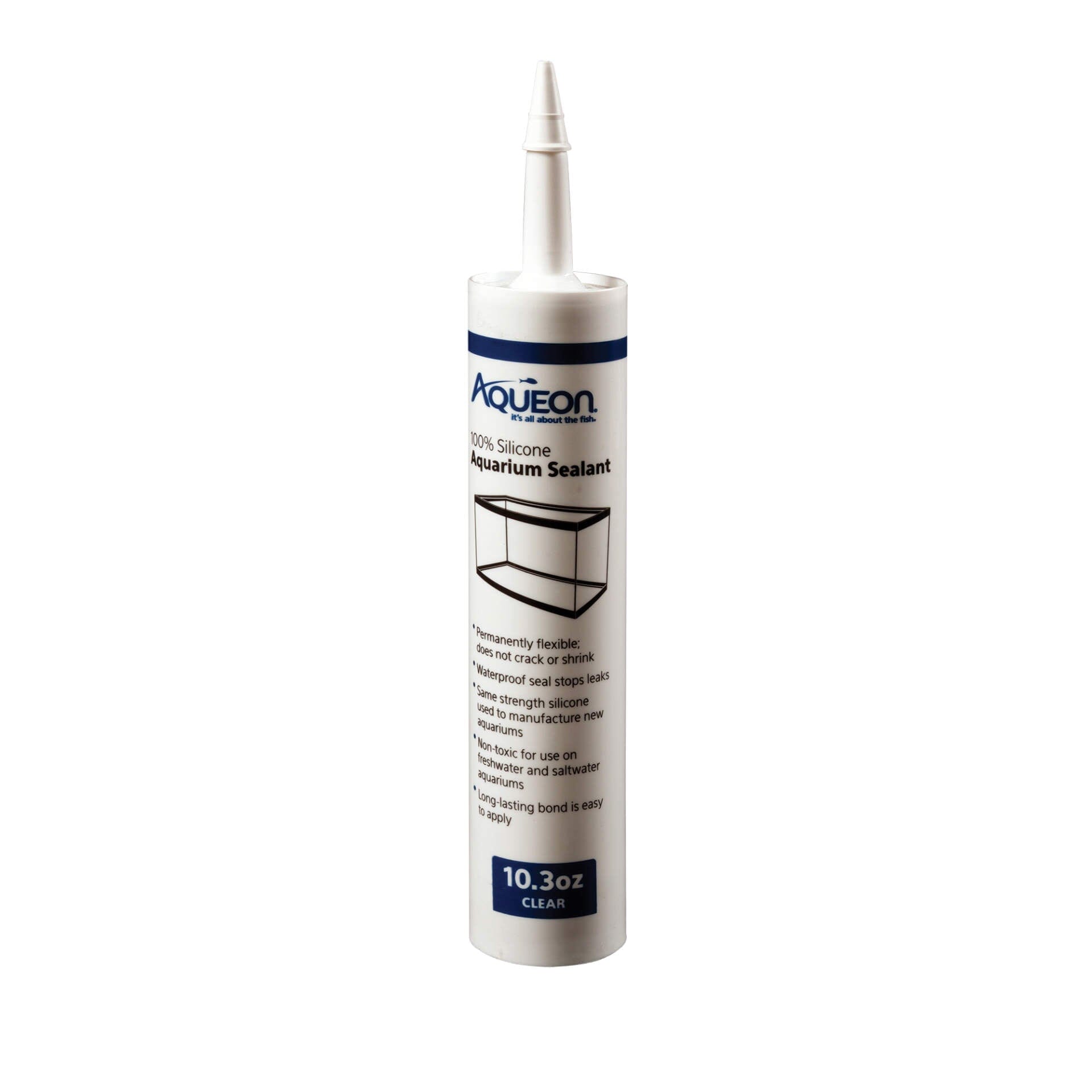 Aqueon Aquarium Silicone Sealant Clear - 10 Oz
