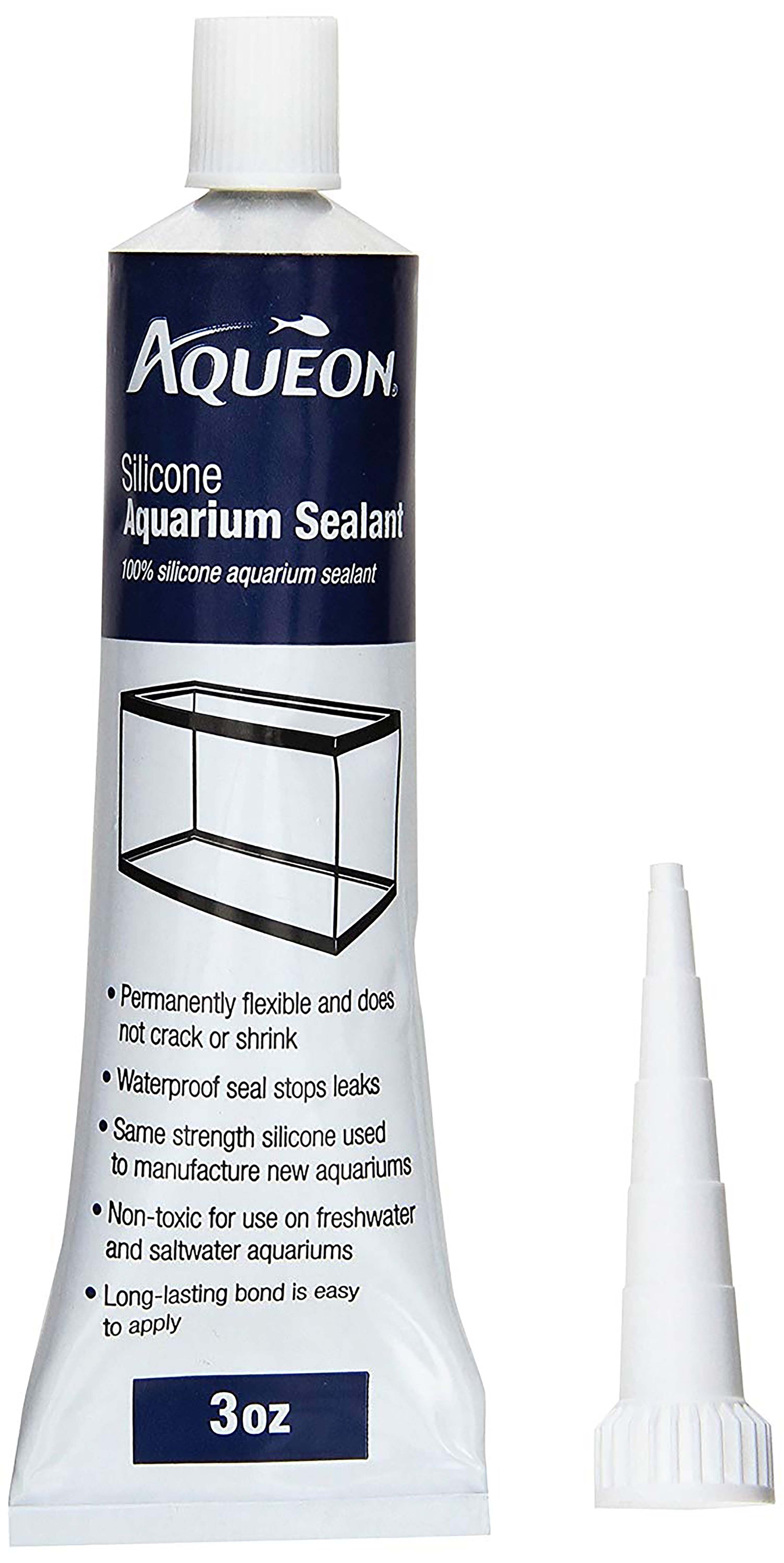 Aqueon Aquarium Silicone Sealant Clear - 3 Oz