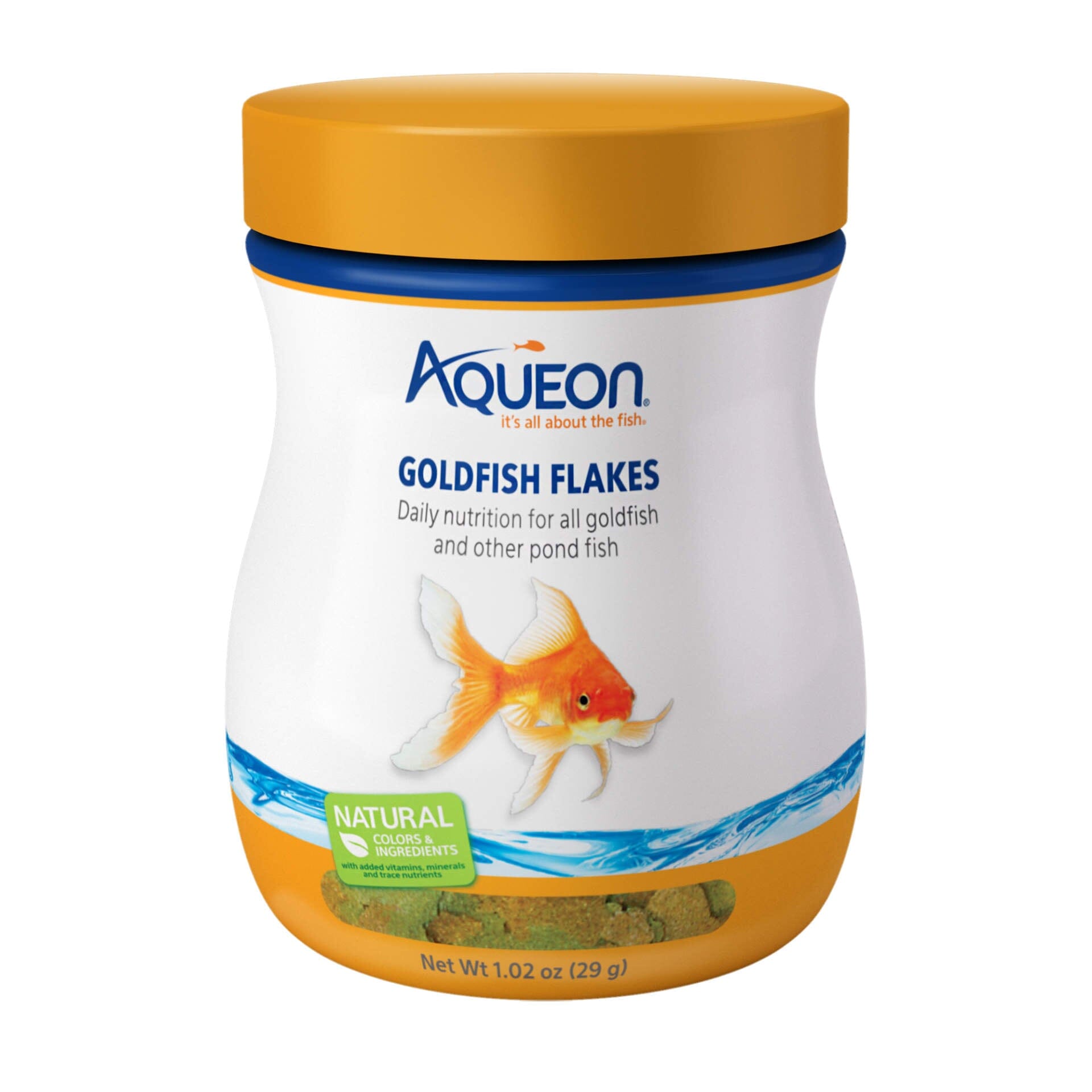 Aqueon Goldfish Flakes - 1.02 Oz