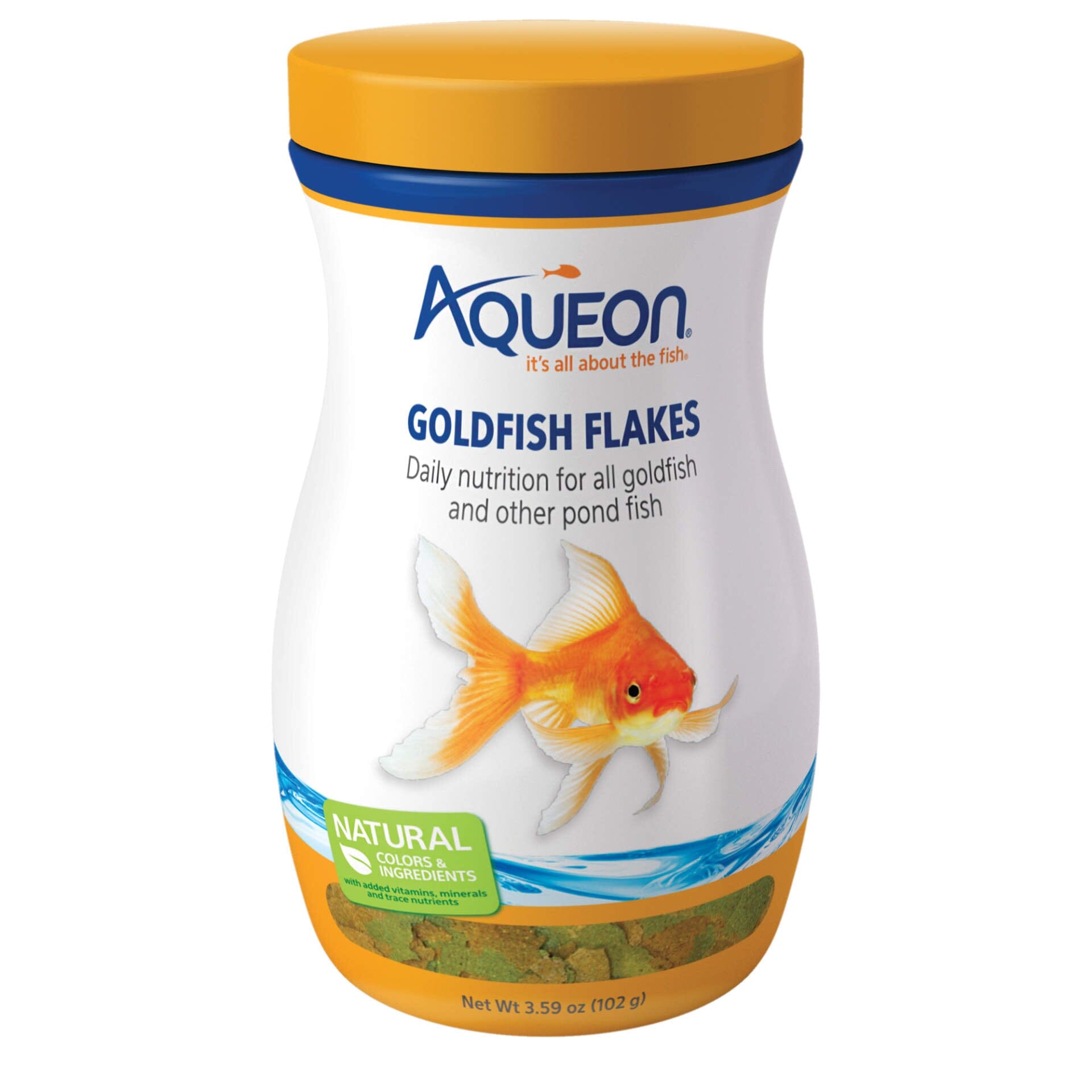 Aqueon Goldfish Flakes - 3.59 Oz