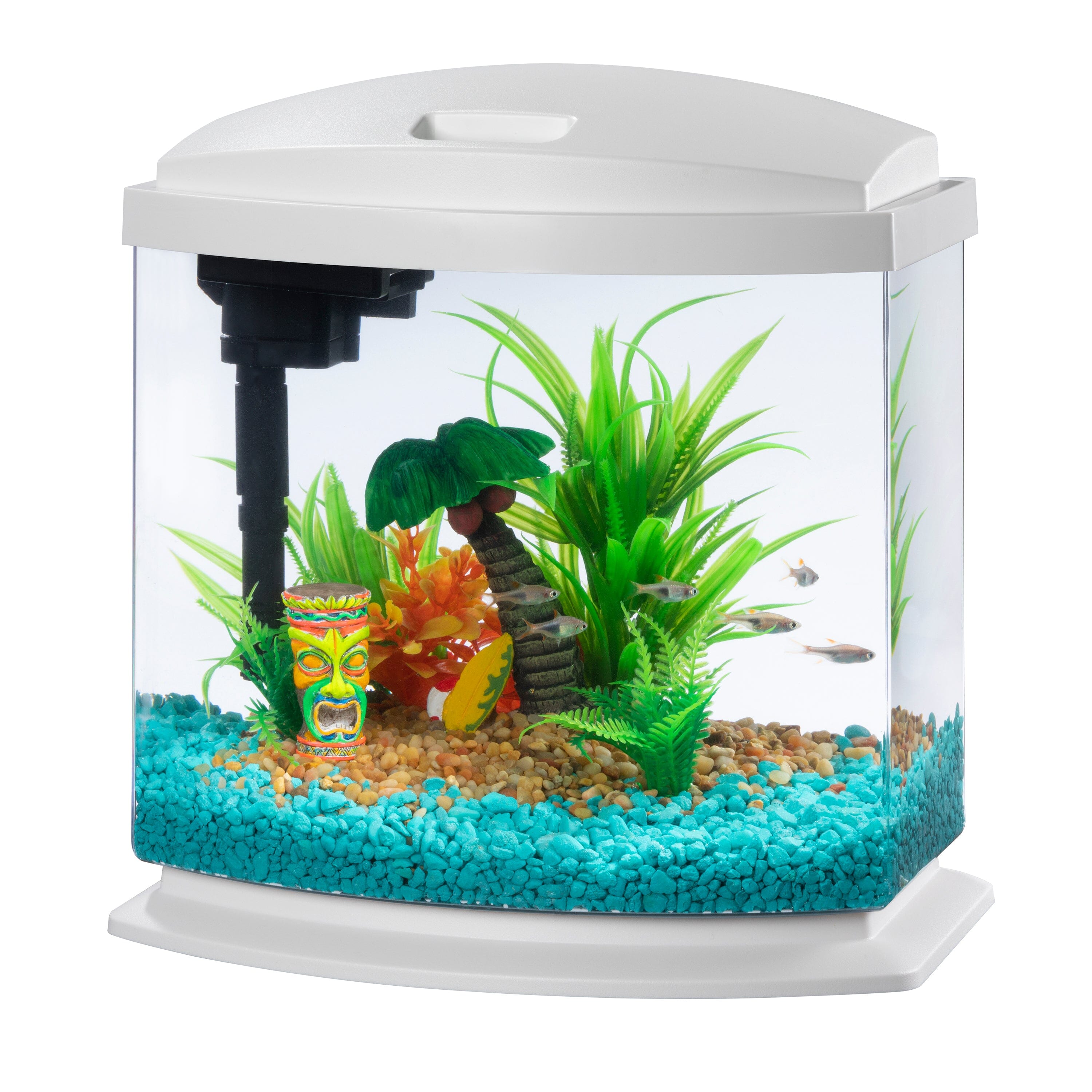 Aqueon LED MiniBowâ„¢ Kit with SmartCleanâ„¢ Technology White - 2.5 gal